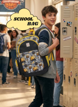 Backpack- Large basketball