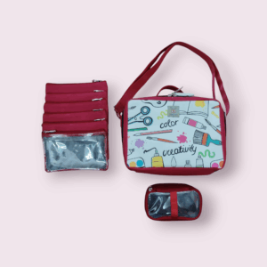 Art Organizer Bag- Red