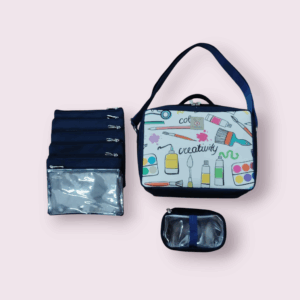 Art Organizer Bag- Navy