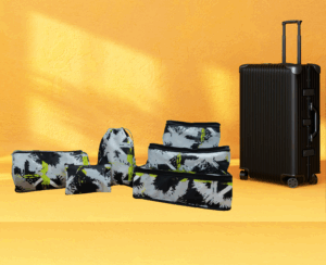 Luggage Organizer -Pack of 6 grey