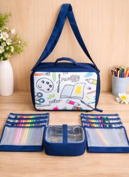 Art Organizer Bag- Navy