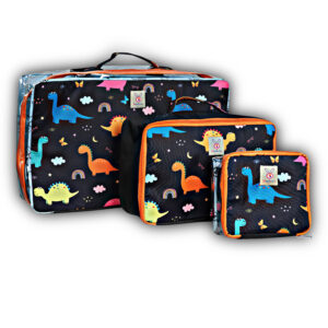 Wardrobe organizer - Pack of 3 - Dinosaur