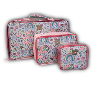 Wardrobe organizer - Pack of 3 - Unicorn