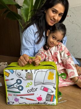 Art Organizer Bag- Green