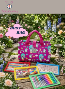 Busy Bag - Unicorn pink