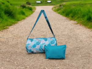 Duffle Bag with Pouch - Leaf