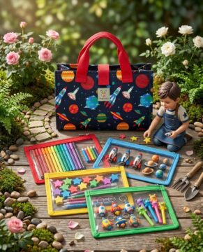 Busy Bag- Space Print