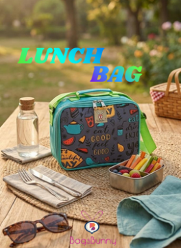 Mini Travel Tiffin Bag- Coffee