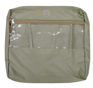 Flat Saree Cover With Partition-Grey