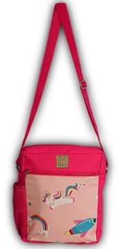 Shoulder Bag-Unicorn Baby Pink