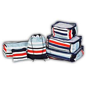 Luggage Organizer -Pack of 6 Stripe