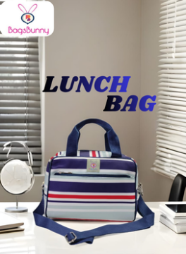 TIFFIN BAG -STRIPE