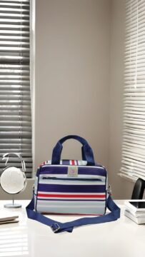 TIFFIN BAG -STRIPE