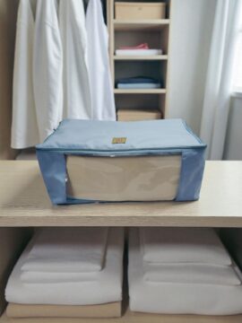 Saree cover-Sky Blue