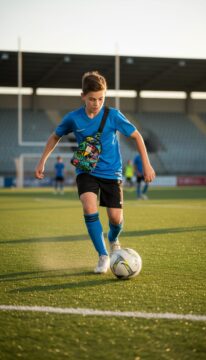 Pixi Fanny Bag- Football Print