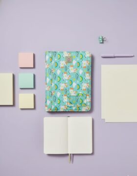 File Folder A4 size- Stamp print- Unicorn