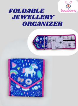 Foldable Jewellery Travel Organizer-Unicorn