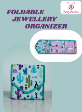 Foldable Jewellery Travel Organizer