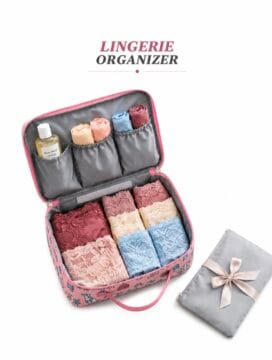 Lingerie Organizer- Pink