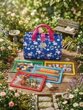 Busy Bag -Unicorn Purple