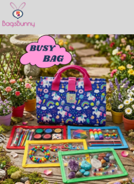 Busy Bag -Unicorn Purple