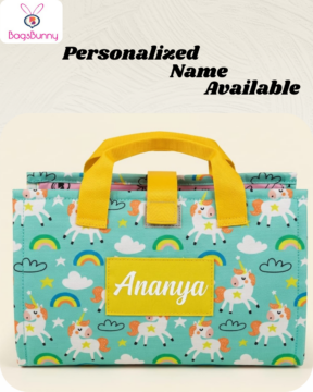 Busy Bag -Unicorn Sea green