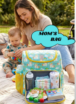 Mom's Bag / Diaper Bag-Unicorn