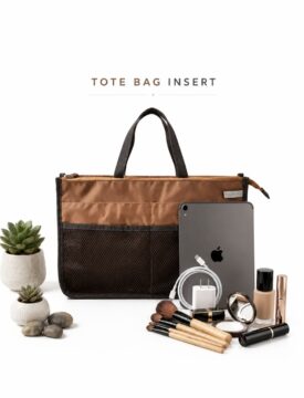 Tote Bag Organizer-Rust