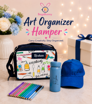 Art Organizer Bag- Navy Hamper ( Base Price includes Only Art Organizer Bag)