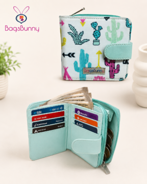 Foldable Wallet-Cactus