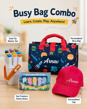 Busy Bag Hamper-Space ( Base Price includes only Busy bag)