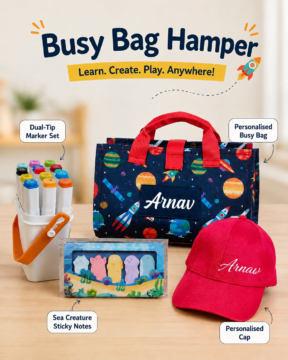 Busy Bag Hamper-Space ( Base Price includes only Busy bag)