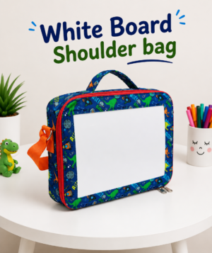 White Board Shoulder Bag Dinosaur
