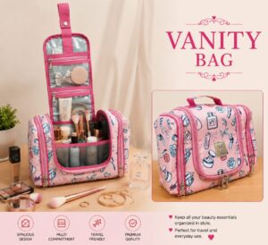 Bloom Vanity Bag-Makeup print